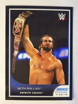 2016 Topps WWE Road to Wrestlemania #68 SETH ROLLINS - Image 1 of 2