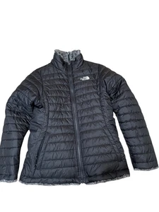 The North Face Girls Reversible Mossbud Swirl Jacket Sz XL (18 NF00CN01 Full Zip - Picture 1 of 10