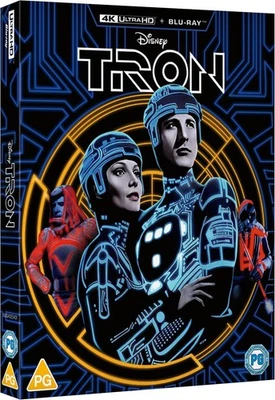 TRON (1982) Jeff Bridges 4K UHD Blu-Ray with slipcover BRAND NEW - Image 1 of 2