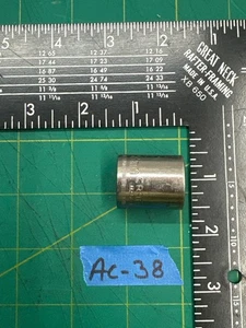 Vintage Craftsman G1-43579 18mm Metric Socket 6 Point 3/8" Drive, Made In USA - Picture 1 of 6