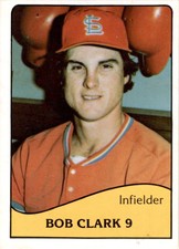 1979 TCMA Salt Lake City Gulls #12 Bob Clark Angels Minor League Card