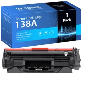 1PK CON CHIP W1380A 138A Tóner Compatible con HP LaserJet Pro 3001fdw 3101fdw - Imagen 1 de 1
