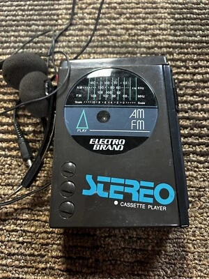 Electro Brand Am/Fm Stero Cassette Player Model # 2029 - Image 1 of 3