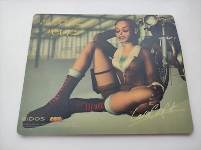 Tom Raider Lara Croft Eidos Core Design Mausmatte Mauspad Mousepad NEU von 1997 - Bild 1 von 2