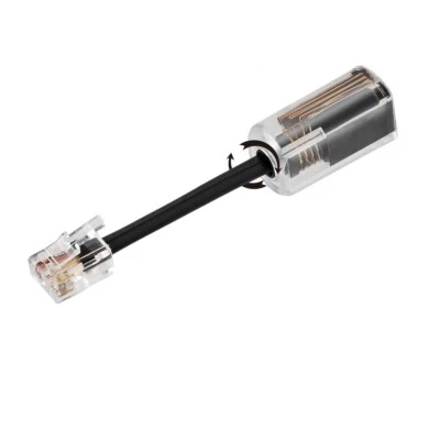 Phone Cable Telephone Cord Detangler Uvital Anti-tangle 360 Degree Rotating 30cm - Image 1 of 4