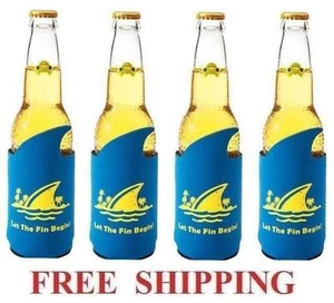 LANDSHARK LAGER 4 BIERFLASCHENVERPACKUNG KOOZIE COOLIE COOZIE KÜHLBOX NEU - Bild 1 von 1