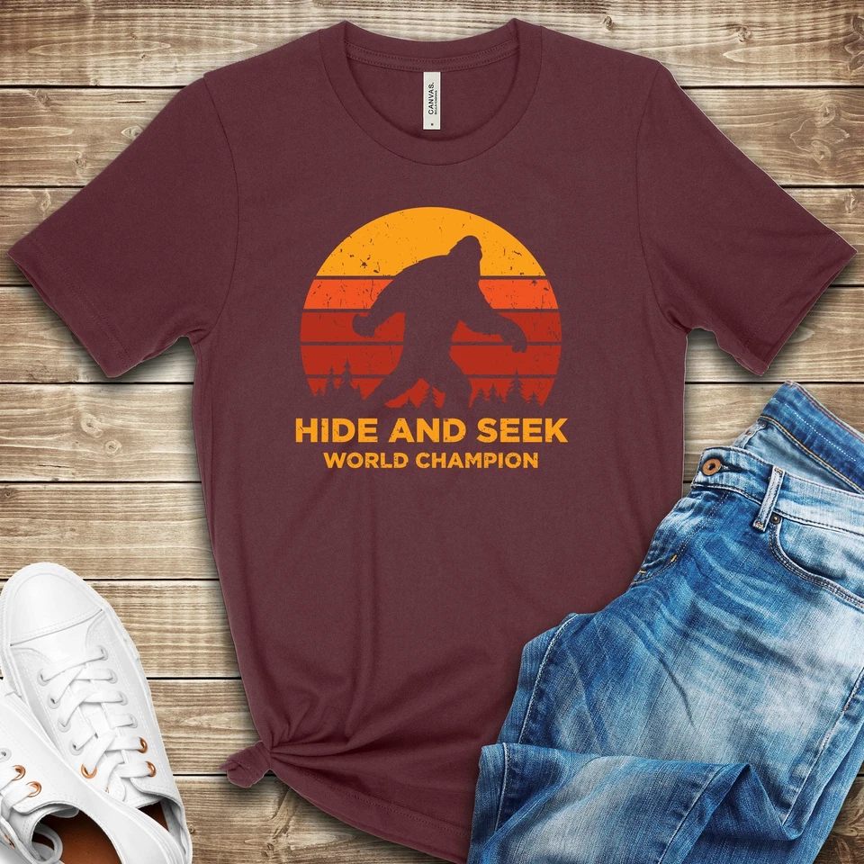 Big Foot Hide and Seek World Champion T Shirt 02257 - Image 1 of 1