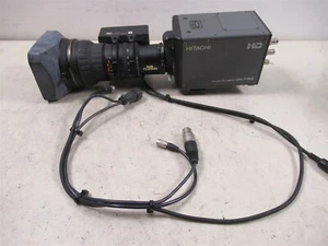 Fujinon HAs18x7.6BMD-DSE Zoom Lens with Hitachi DK-H32 HD Color Camera 1080i - Picture 1 of 20