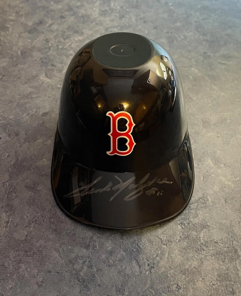 Frank Malzone Autografiado Firmado Medias Rojas de Boston Casco de Helado Automático  Foto 1 de 1