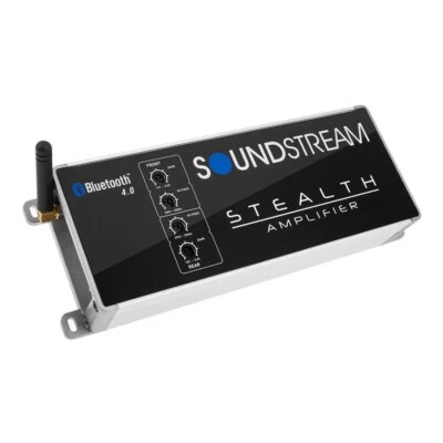 SOUNDSTREAM ST4.1000DB 1000 W BLUETOOTH CAR MOTORCYCLE 4 CHANNEL AMPLIFIER AMP - Image 1 of 4