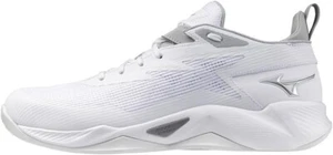 MIZUNO Basketball Shoes WAVE TRANSISTOR White Silver W1GA2400 US9.5(27.5cm) - Picture 1 of 5