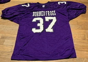 Gator Athletics Youth TCU HORNED FROGS Football Jersey Sz. YXL NEW #37 BIG12 - Picture 1 of 2