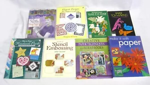 Make It With Paper Scrapbooking Cutting Toy Techniques Collage Embossing 8 Books - Picture 1 of 10