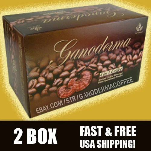 Ganoderma 4 in 1 Coffee w/ creamer - 2 box (40 ct) - Free Shipping! - Image 1 of 1