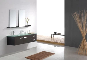 Bathroom Vanity - Modern Bathroom Vanity Set - Double Sink - Mica II - 63" - Picture 1 of 3