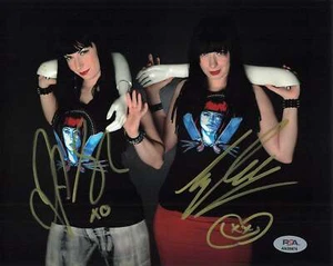 Sylvia and Jen Soska signed 8x10 photo PSA/DNA Autographed Directors - Picture 1 of 1