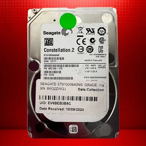 SEAGATE ST91000640NS Constellation.2 1TB 7.2K 2.5" SATAIII 6Gbps HDD 9RZ168-175 - Picture 1 of 2