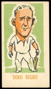 Kiddys - 'Popular Cricketers' (1948) - Denis Begbie (Transvaal) - Picture 1 of 2