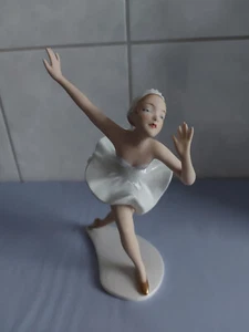 Wallendorf porcelain figurine stage figures Swan Lake dancer design: K. Steiner - Picture 1 of 22