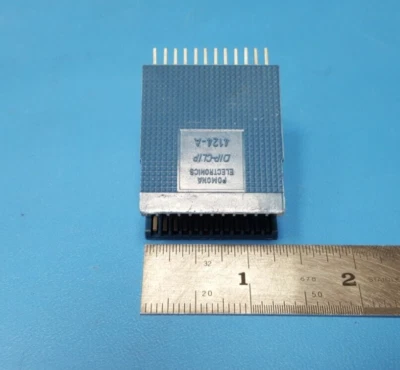 CLIP DE PRUEBA IC, 24 PINES, 2X12, POMONA ELECTRONICS, 4124-A, DIP-CLIP Foto 1 de 4