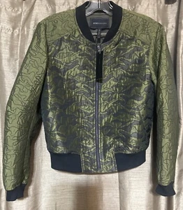 Chaqueta Bomber Mujer BCBGMaxazria Verde Talla XS (B-W) - Imagen 1 de 7