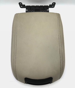 OEM 10-19 Ford Taurus Center Console Arm Rest Armrest Tan Beige Leather Lid Top