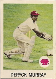 1965 Scanlens Cricket (40) Deryck MURRAY West Indies - Picture 1 of 2