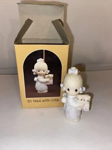 Vintage Precious Moments Ornament "To Thee With Love" E-0534 - Picture 1 of 6