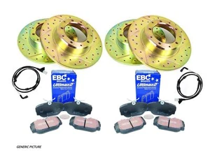 DISCOVERY 3 TDV6  FRONT & REAR PERFORMANCE DISCS, PADS & SENSOR KIT- PBDK01 - Picture 1 of 1