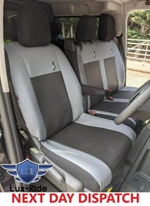 TAILORED FRONT SEAT COVERS For VAUXHALL VIVARO C 2019 - 2025 ART. LEATHER - Picture 1 of 7