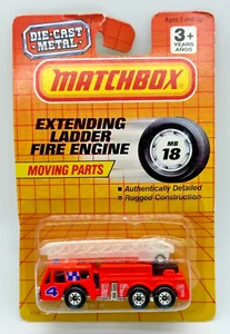 Matchbox Extending Ladder Fire Engine MB18 NEW - Picture 1 of 9