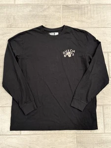 Camisa Café Dutch Bros Adulto Talla X Grande Manga Larga Negro Tigre Gráfico Logo - Imagen 1 de 6