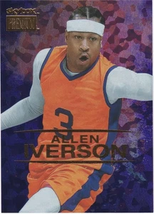 2021 Metal Universe ALLEN IVERSON Skybox Premium AMETHYST parallel #05/10. 76ers - Picture 1 of 2
