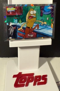 Topps Chrome Spongebob 2025 FRED Rare Cracked Ice Nightshift Manager Variant #33 - Picture 1 of 3