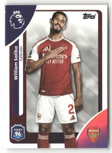 2025-26 Topps Premier League #3 William Saliba - Picture 1 of 2