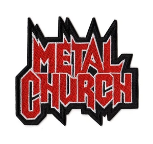 Metal Church Sew-on Patch | American Heavy Thrash Speed Power Metal Band Logo - Picture 1 of 2
