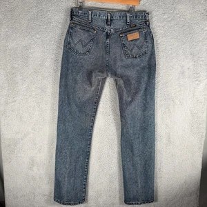 Vintage Wrangler Cowboy Cut Denim Jeans Herren 36x34 Acid Wash Made in USA - Bild 1 von 8