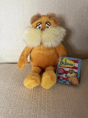 Peluche Dr. Seuss The Lorax Licenciado Aurora 9" Nuevo con Etiquetas Foto 1 de 4