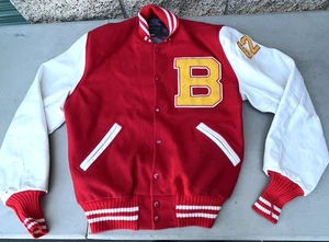Giacca vintage Michael Jackson Who's Bad World Tour 1988-1989 Varsity 46 Albion - Foto 1 di 13