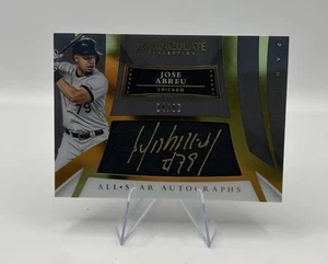 Jose Abreu 2015 Panini Immaculate All Star Autographs Auto #4/99 Chicago - Picture 1 of 2