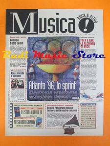 rivista MUSICA! REPUBBLICA 64/1996 Kiss Back Toni Braxton Virgilio Savona No*cd - Bild 1 von 1