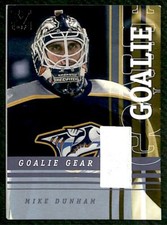 2001-02 BAP Between The Pipes Goalie Gear Vault Mike Dunham Jersey 1/1 #GG-17