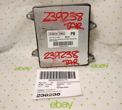 06 SUZUKI FORENZA Engine/motor Brain Box - Image 1 of 2