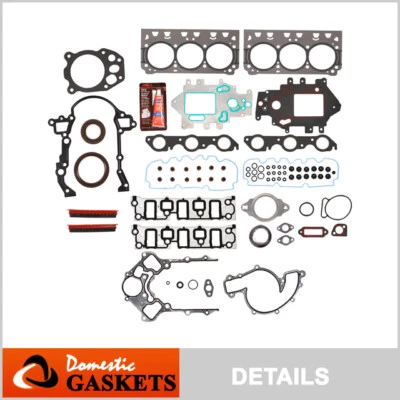 Juego completo de juntas VIN 4 para Pontiac Grand Prix 06-07 3,8 L sobrealimentado OHV Foto 1 de 4