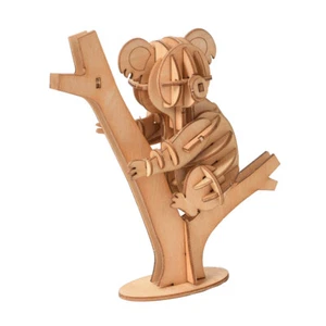 3D-Holzpuzzle für Erwachsene, Tier-Koala-Modell, Puzzle für Kinder, Erwachsene - Bild 1 von 5