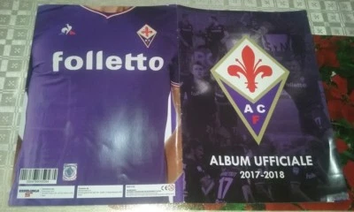 Album perfetto ACF Fiorentina collection 2017-18 esselunga-Completo 180 figurine - Immagine 1 di 4