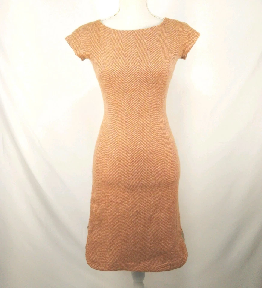 VTG TOCCA DRESS wool women pink size 2 - Image 1 of 4