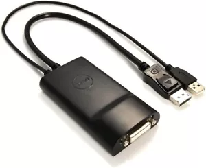 ADATTATORE USB ATTIVO ORIGINALE DELL BIZLINK DisplayPort a DVI-D Dual-Link 0kdp70 - Foto 1 di 1