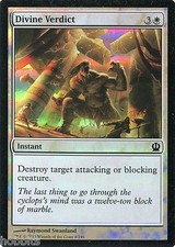 MTG - Theros - Divine Verdict - 2X - Foil - NM