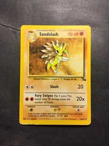 1999 Wizards Pokémon Fossil Set 41 /62 Sandslash - Picture 1 of 2